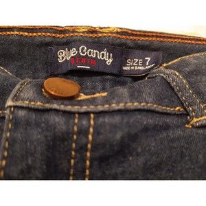 Girls Blue Candy Denim shorts Size 7